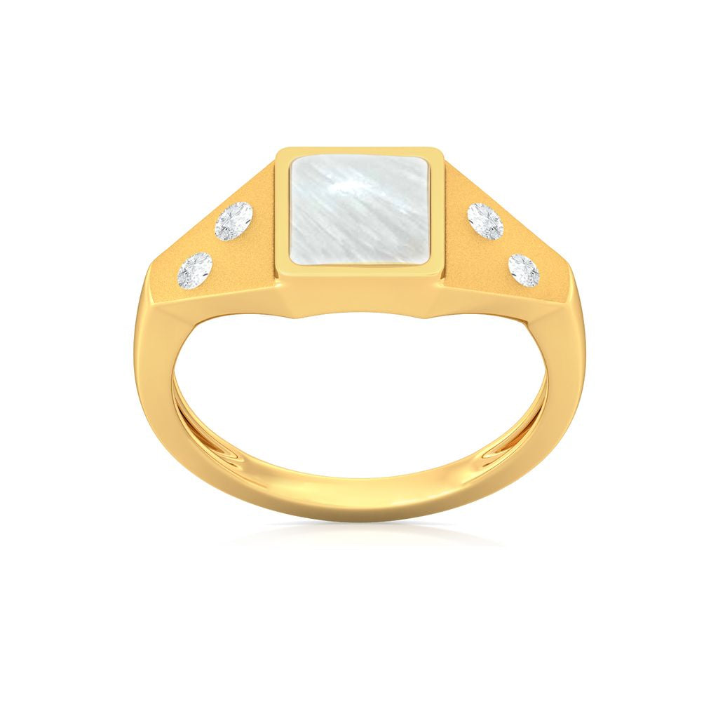 Icy White Diamond Rings