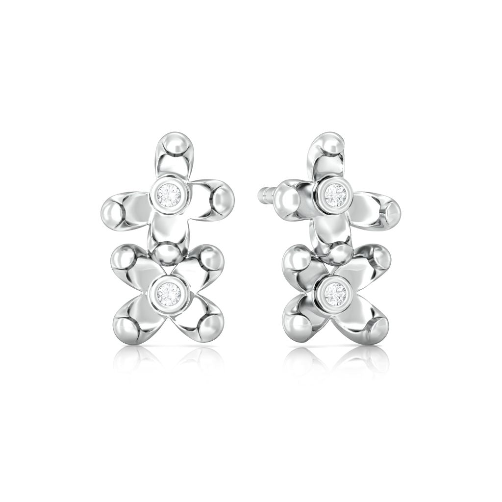 Wings of Grace Diamond Earrings