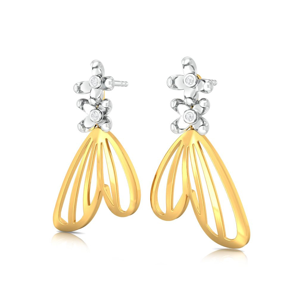 Wings of Grace Diamond Earrings