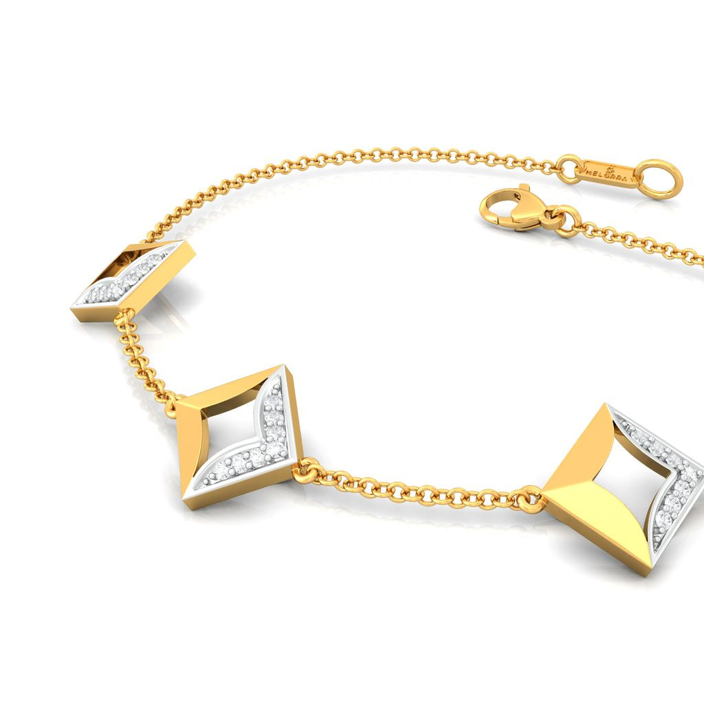 Floral Fyre Diamond Bracelets