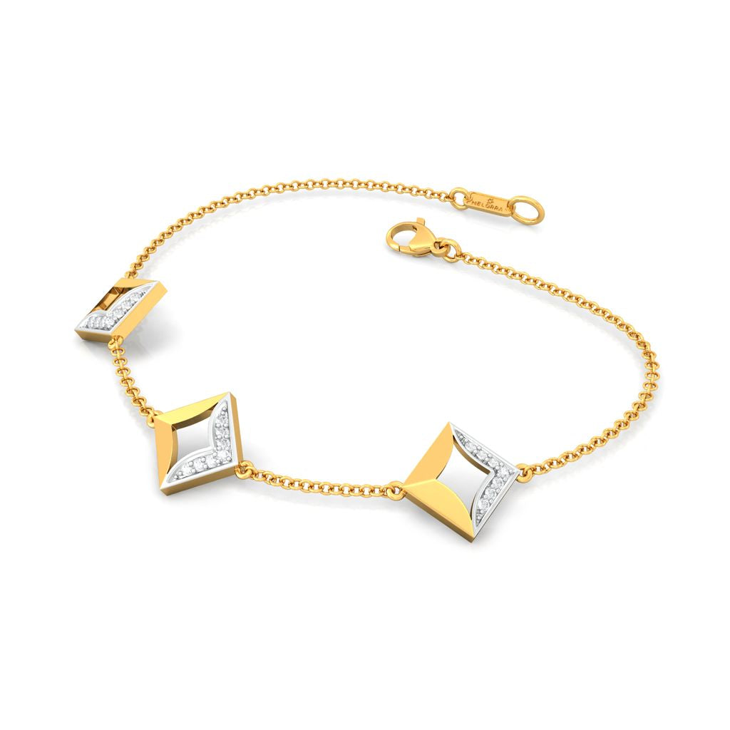 Floral Fyre Diamond Bracelets