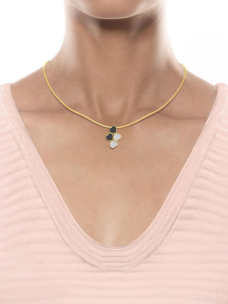 Head Over Heels Diamond Pendants