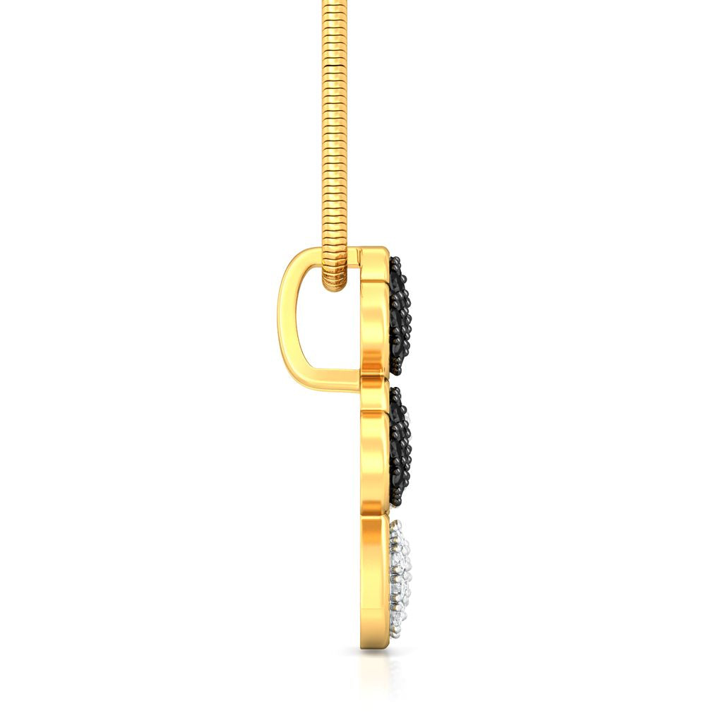 Head Over Heels Diamond Pendants