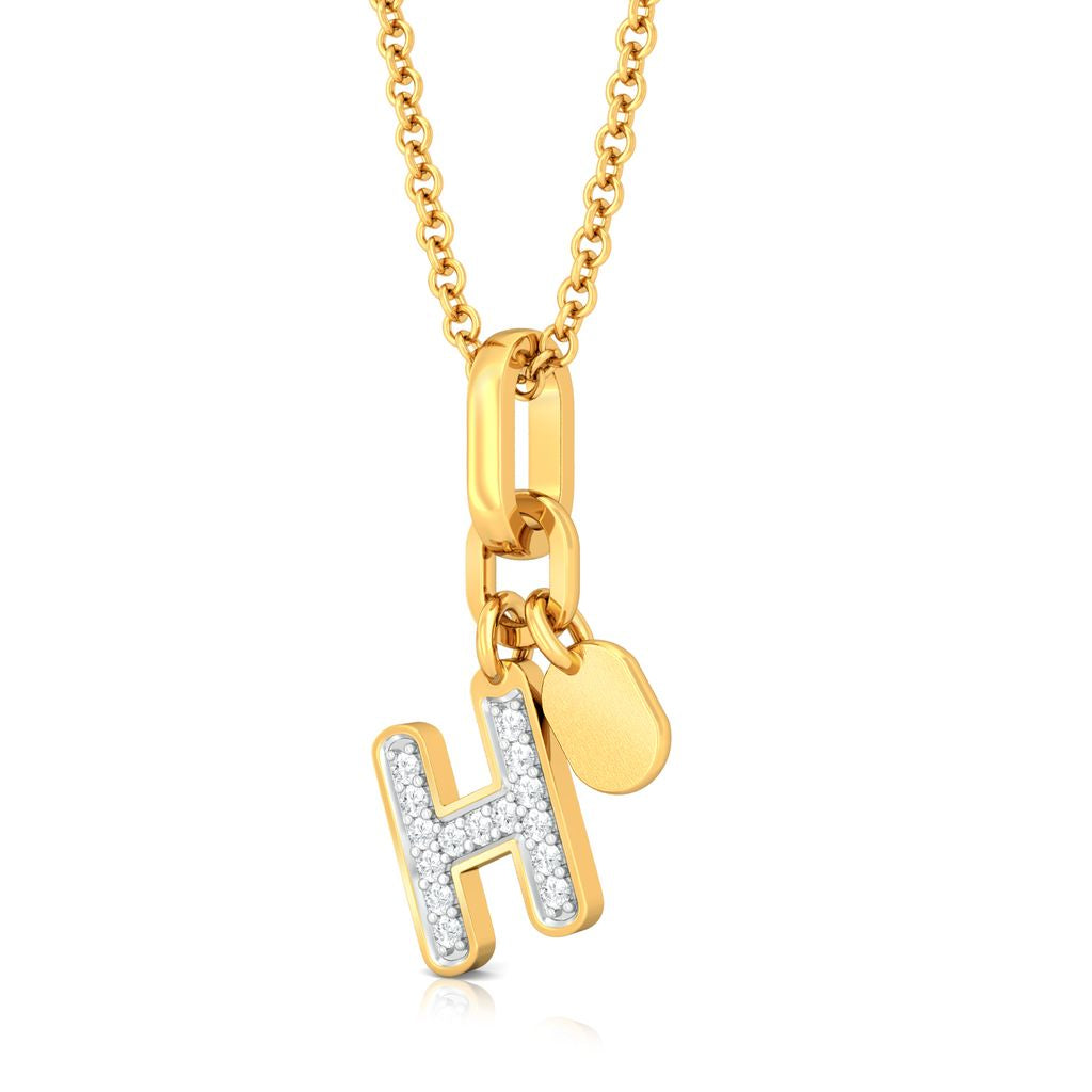 High on Hip Diamond Pendants
