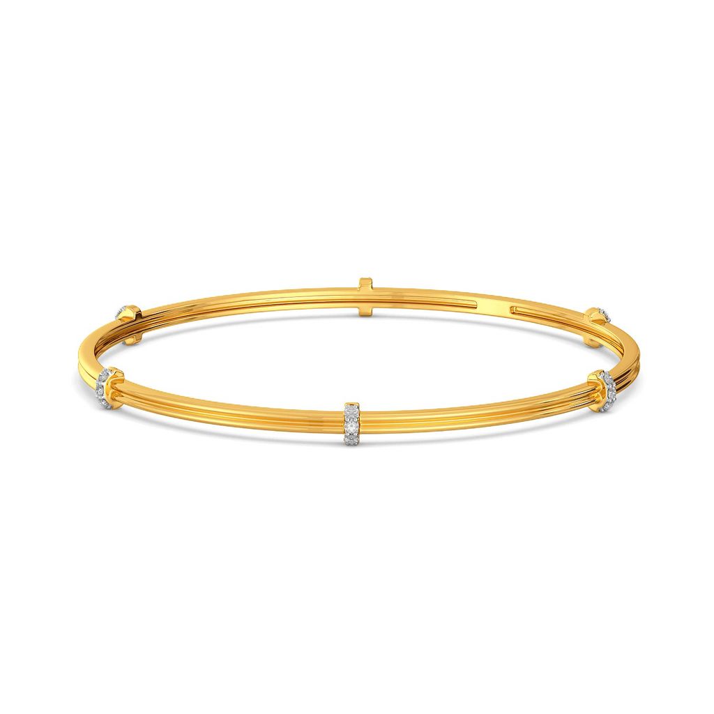 Line N Lane Diamond Bangles