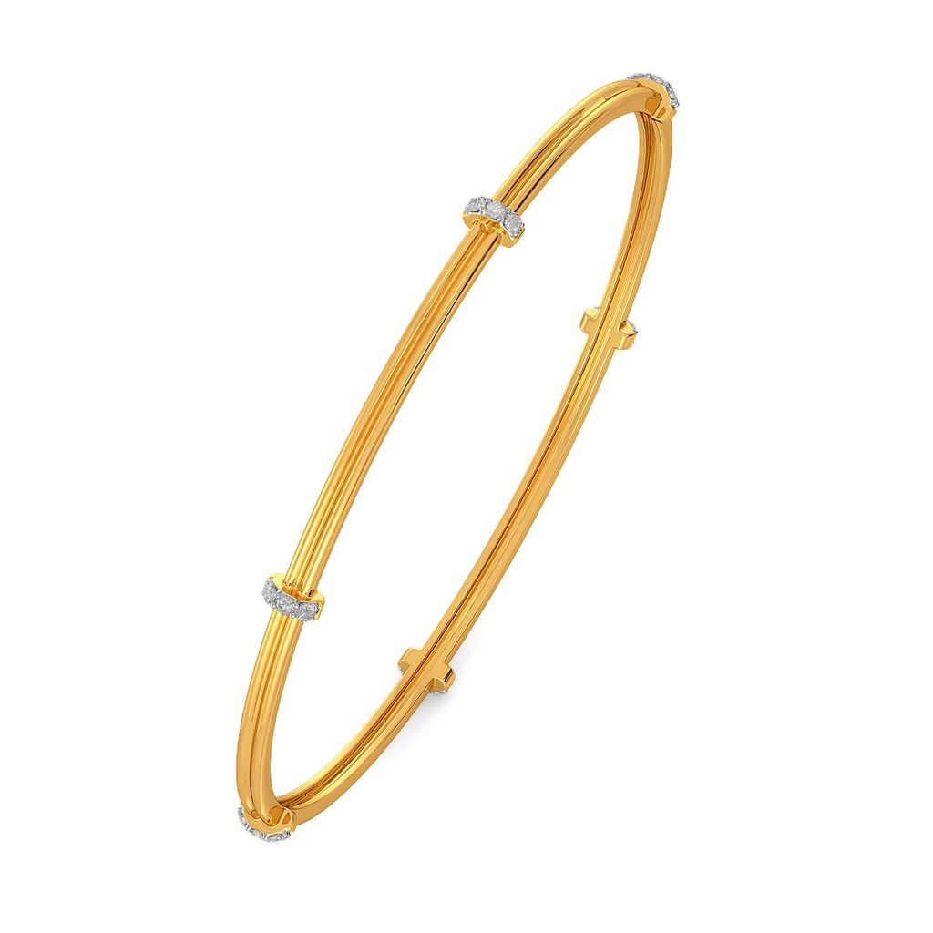 Line N Lane Diamond Bangles
