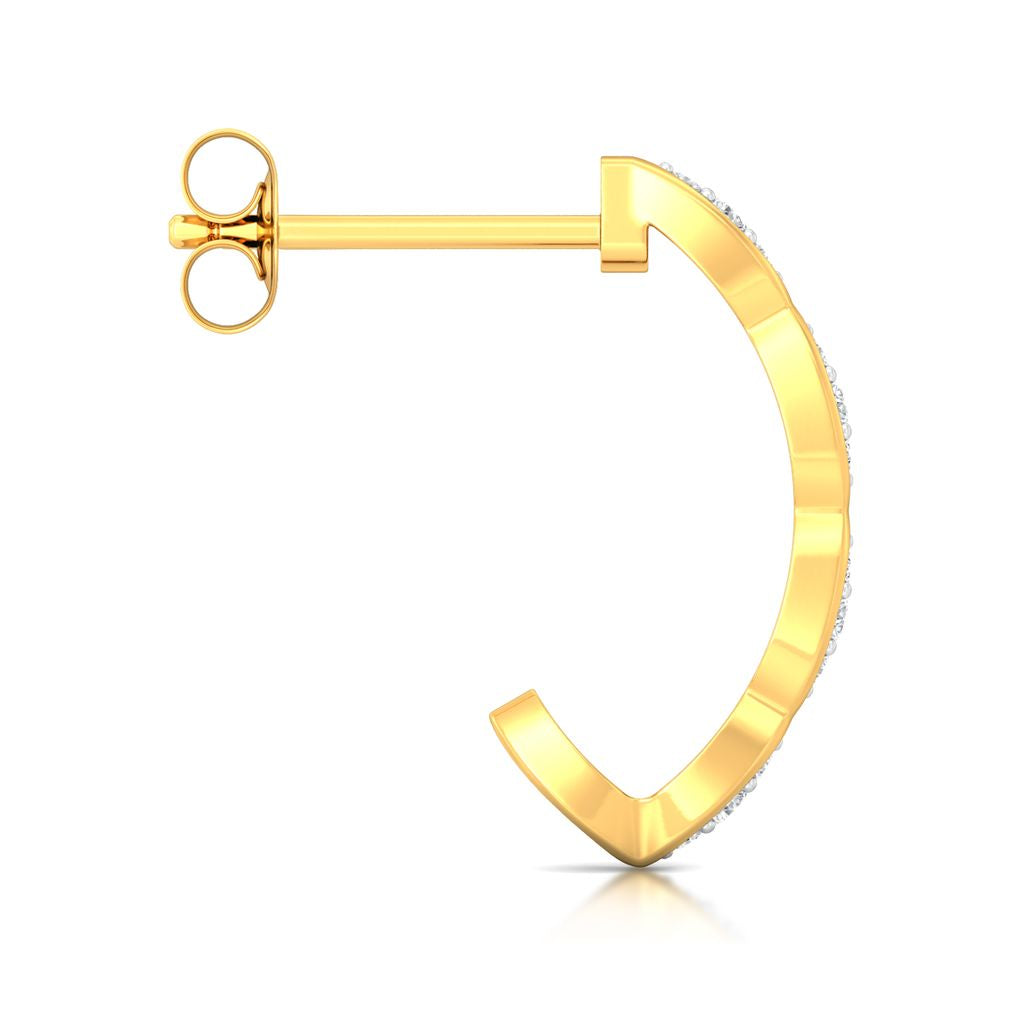 I for Infinity Diamond Earrings