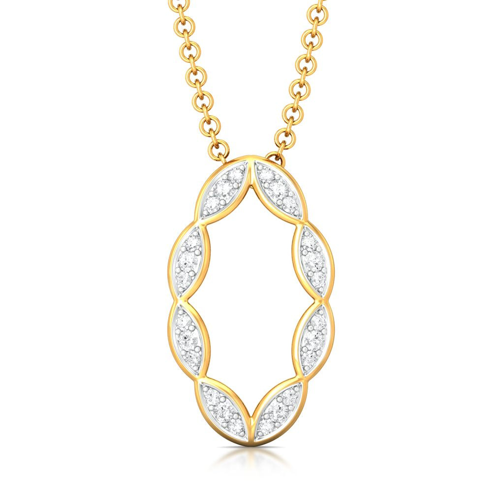 I for Infinity Diamond Pendants