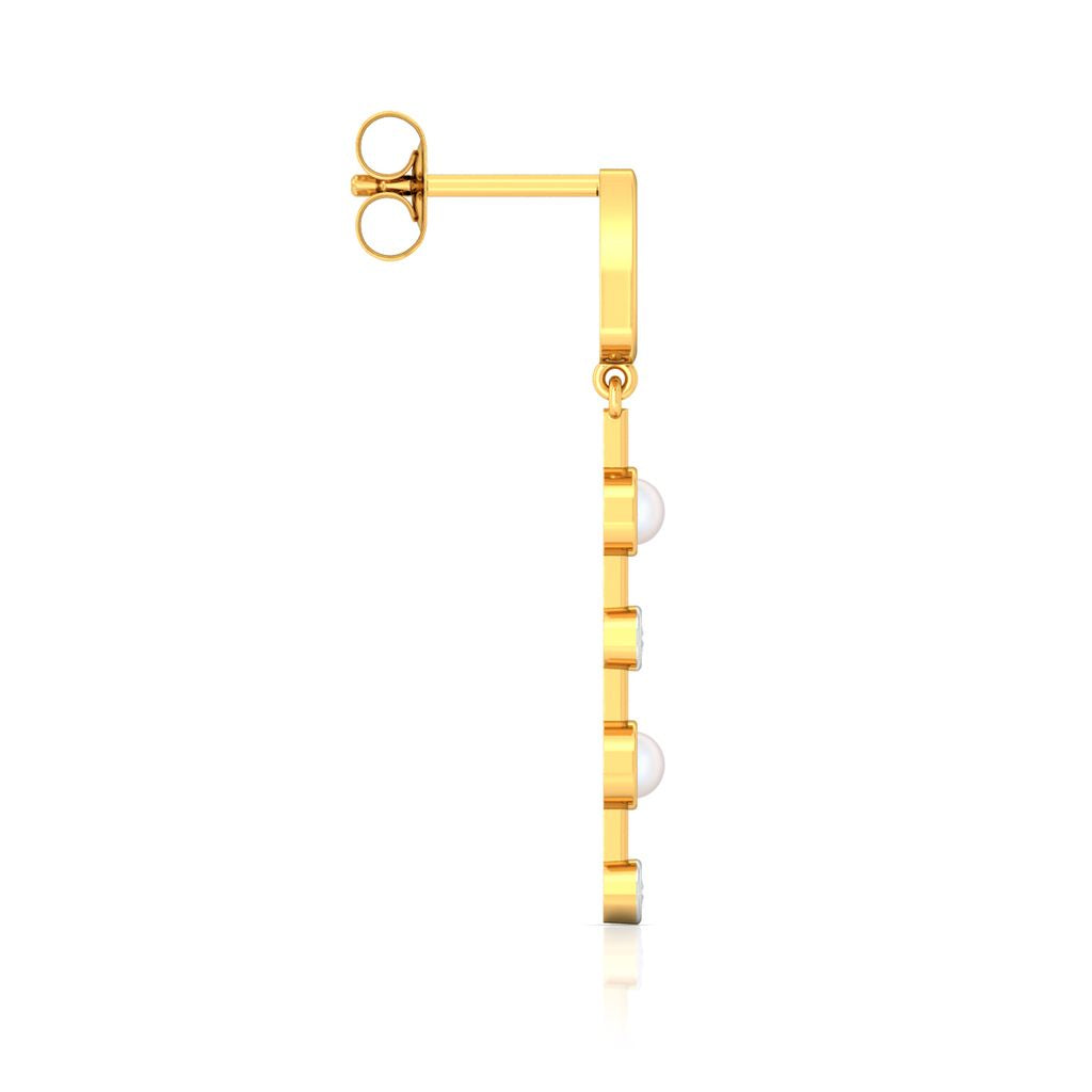 Style Drops Diamond Earrings