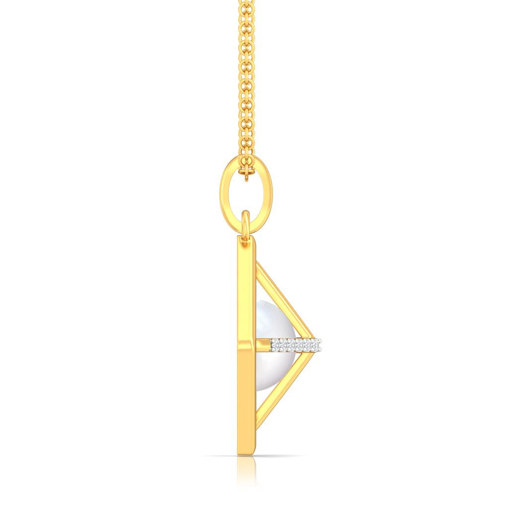 Pearls & Crosses Diamond Pendants