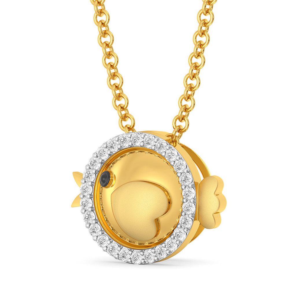 Chick Trick Diamond Pendants