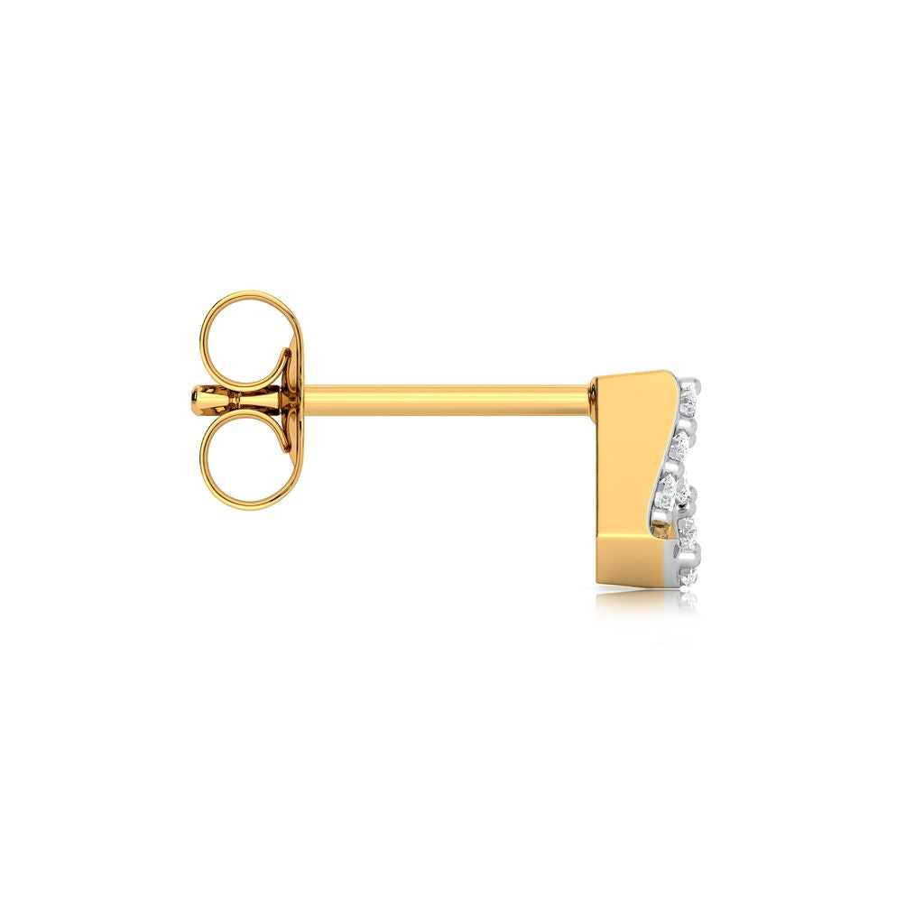 Quad Goals Diamond Earrings