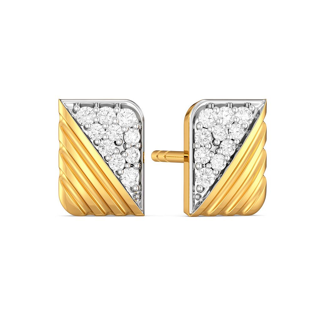 Peek A Bling Diamond Earrings