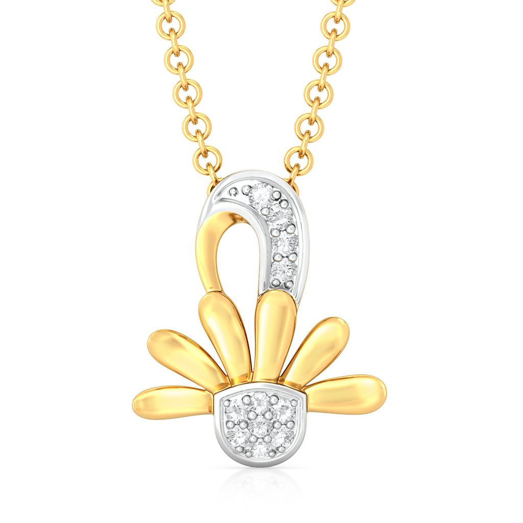 Bold Blooms Diamond Pendants