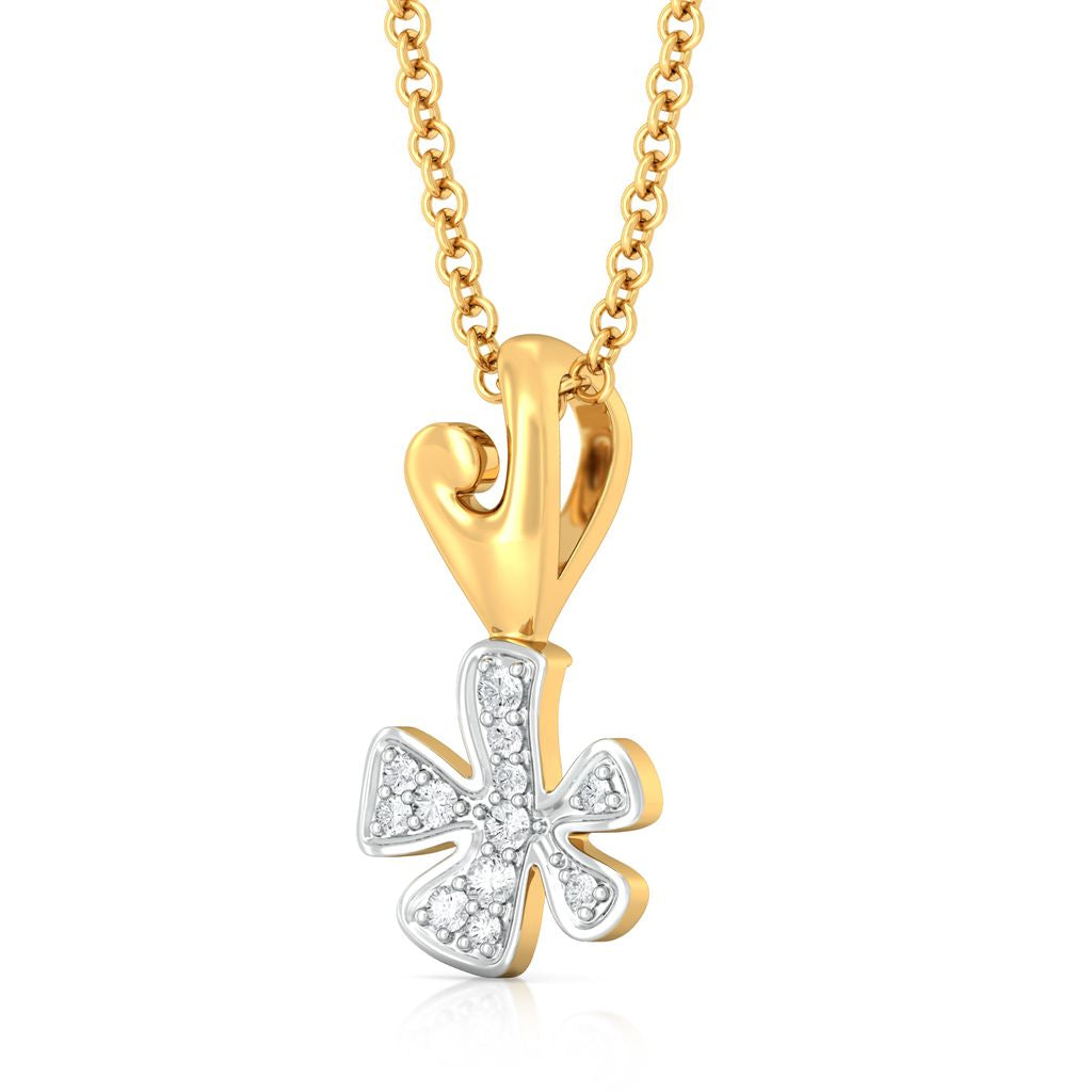 Dainty Drama Diamond Pendants