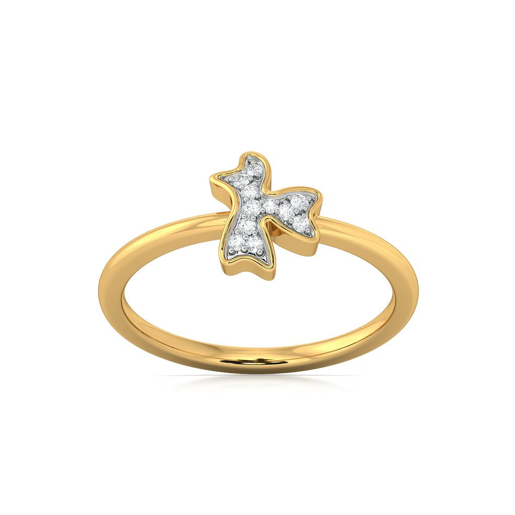 Moreover Clover Diamond Rings