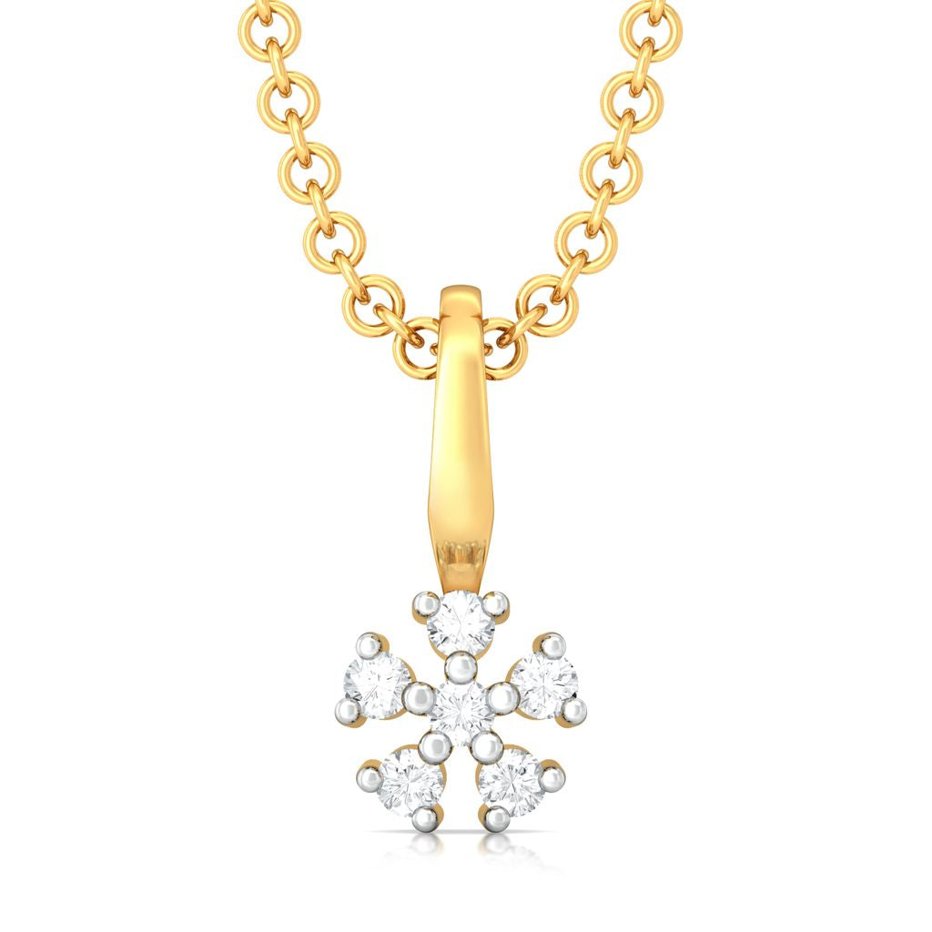Itsy Bitsy Florals Diamond Pendants