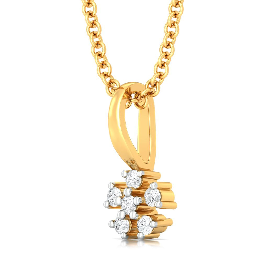 Itsy Bitsy Florals Diamond Pendants