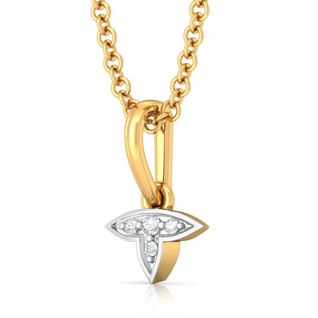 First Fleurs Diamond Pendants