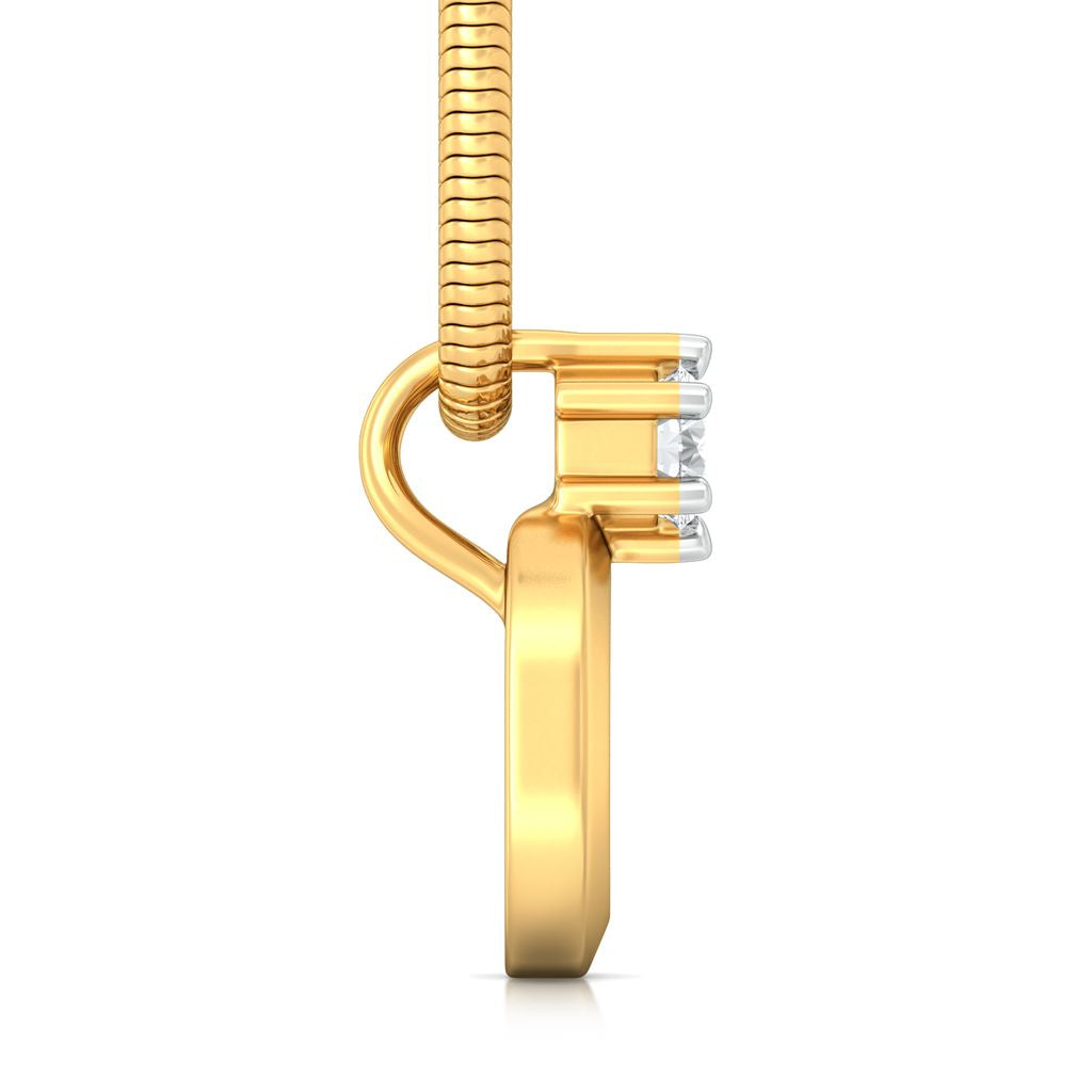 Hoop Whoop Diamond Pendants