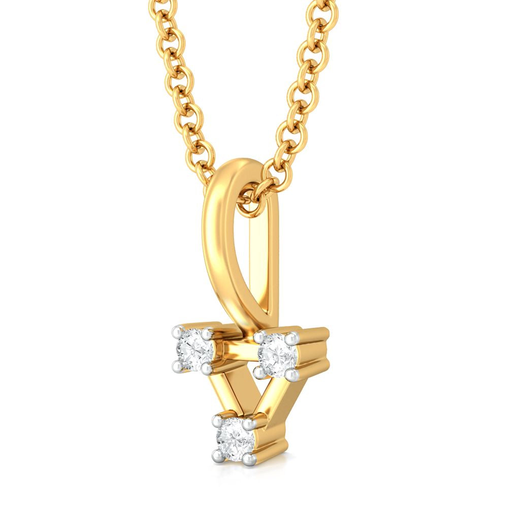 Tricky Trinity Diamond Pendants