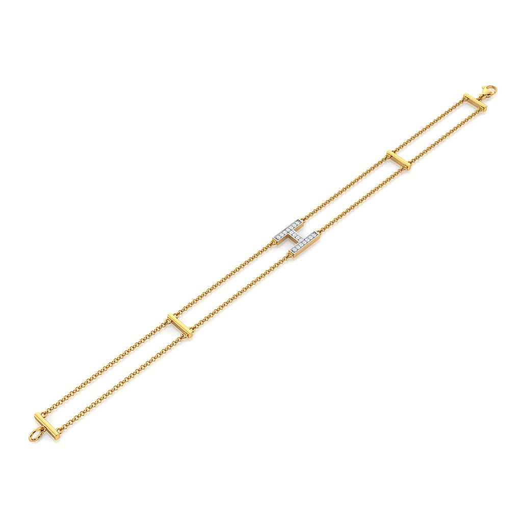 Coil Voile Diamond Bracelets