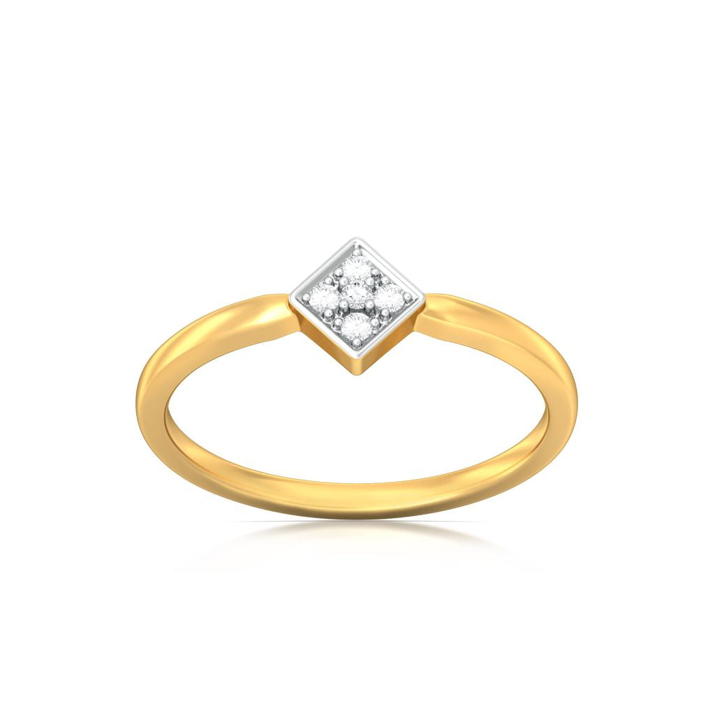 Rhomby Comby Diamond Rings