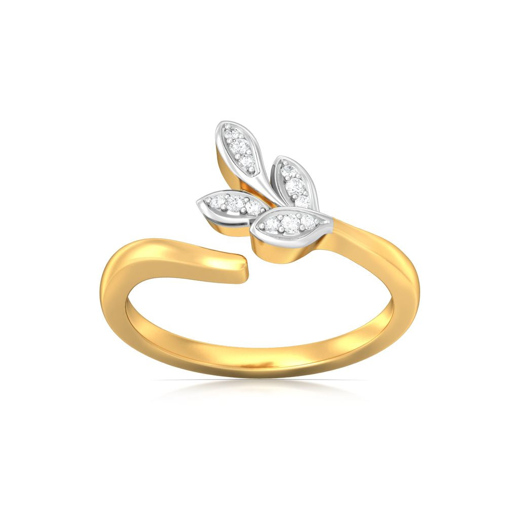 Flora Aura Diamond Rings