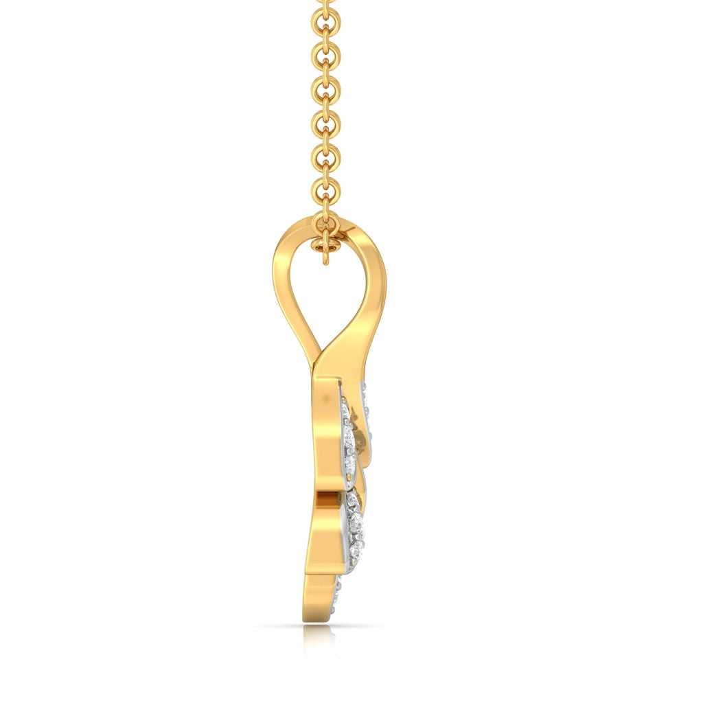 Flora Aura Diamond Pendants