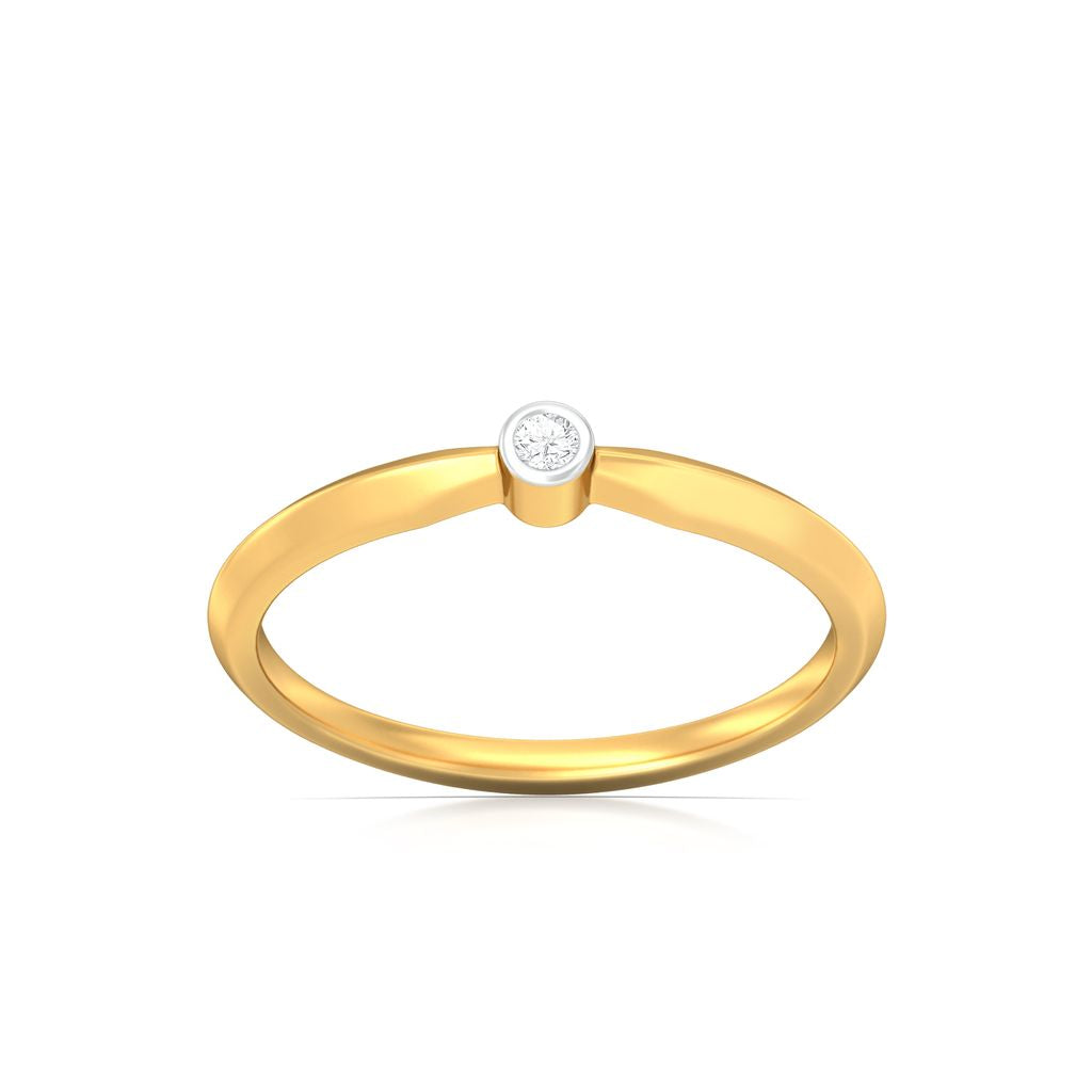 Simple Winkle Diamond Rings