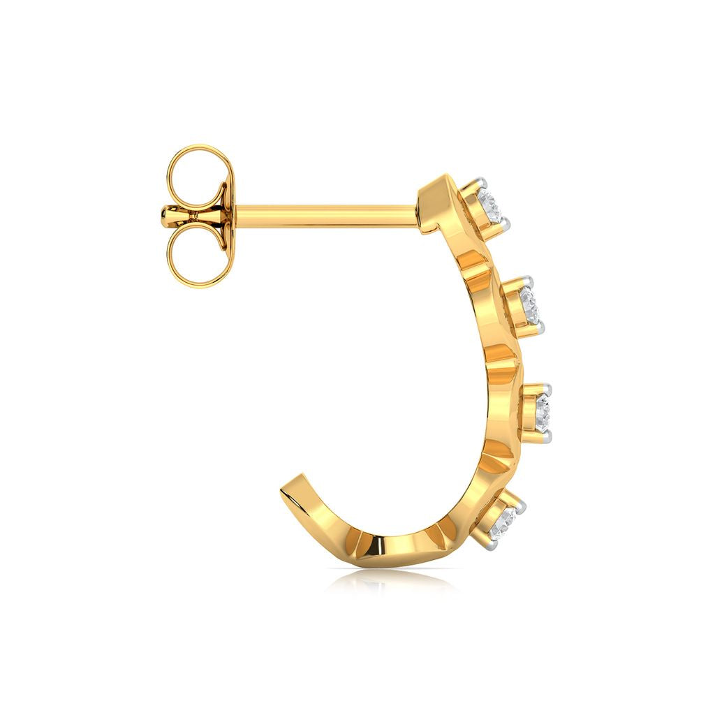 Speck o tacle Diamond Earrings