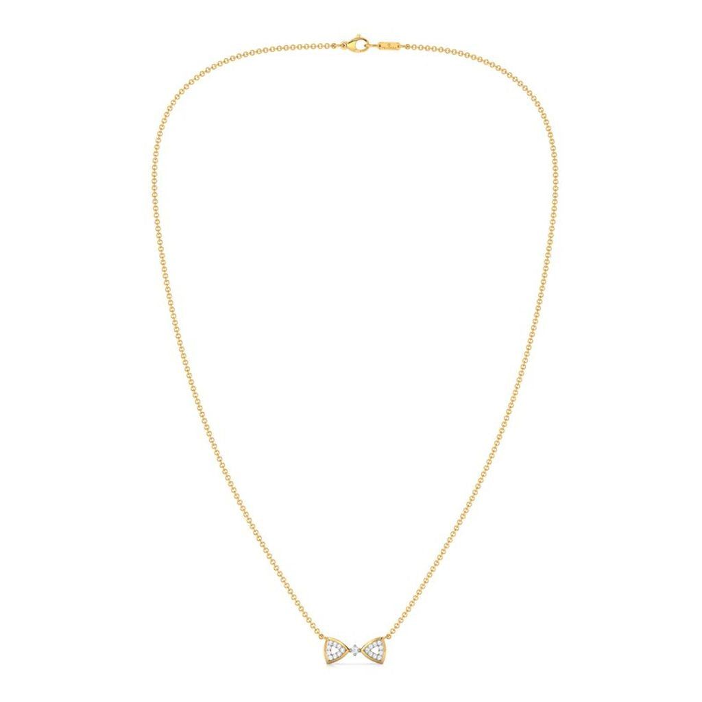 Cutsy Curtsy Diamond Necklaces