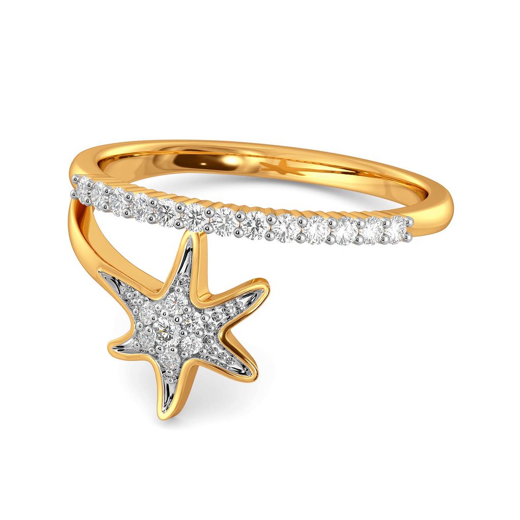 Starry Seas Diamond Rings
