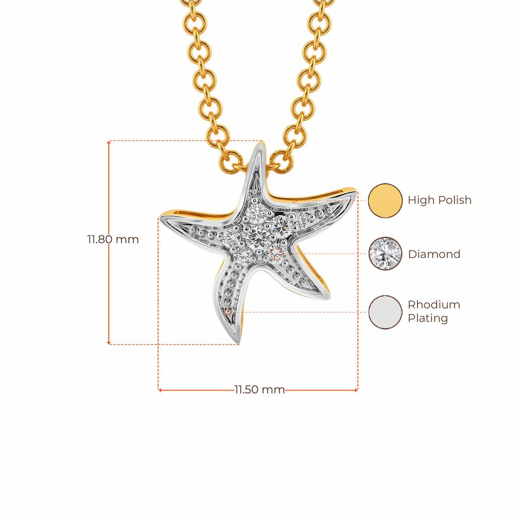 Starry Seas Diamond Pendants