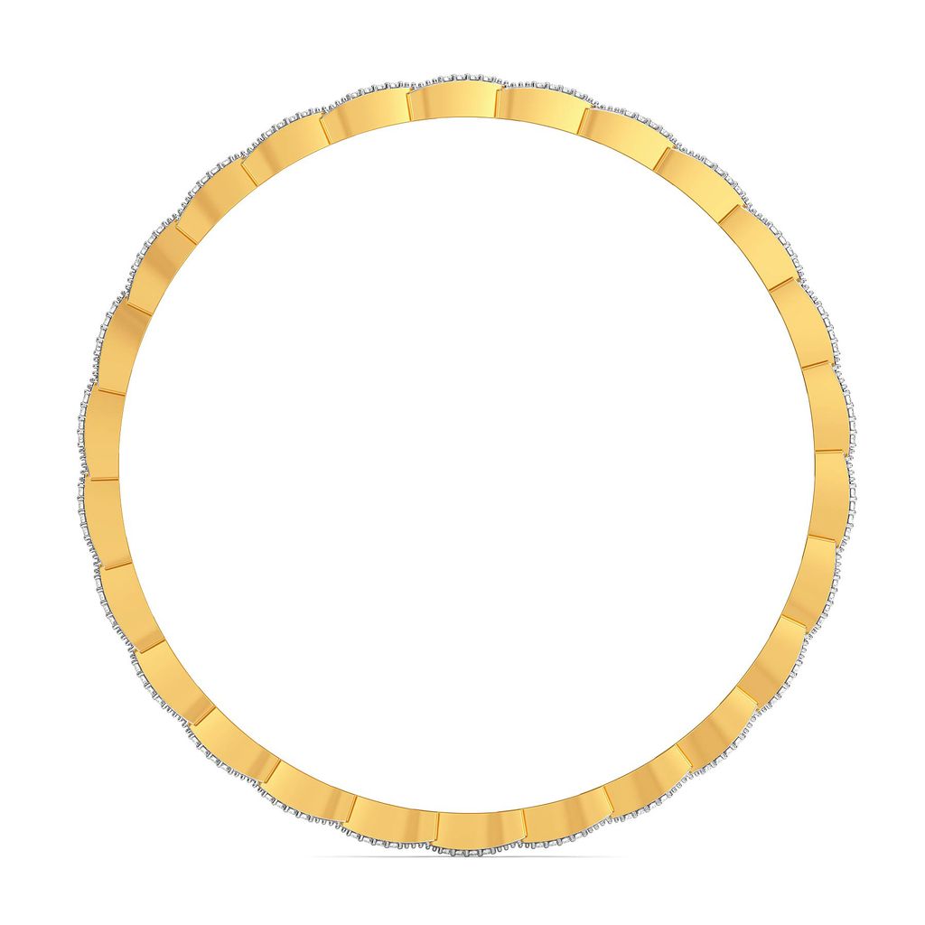 Stun A Fern Diamond Bangles