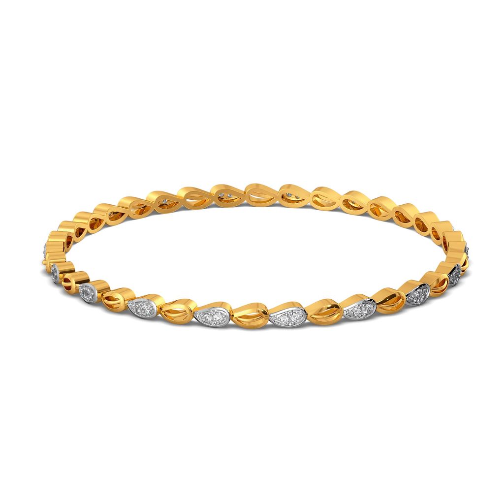 Path O Petal Diamond Bangles