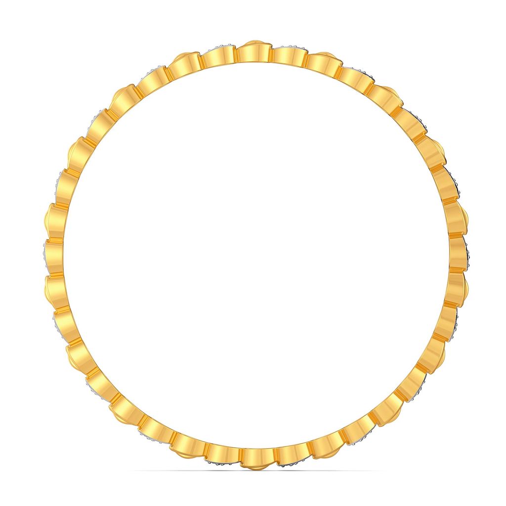 Path O Petal Diamond Bangles