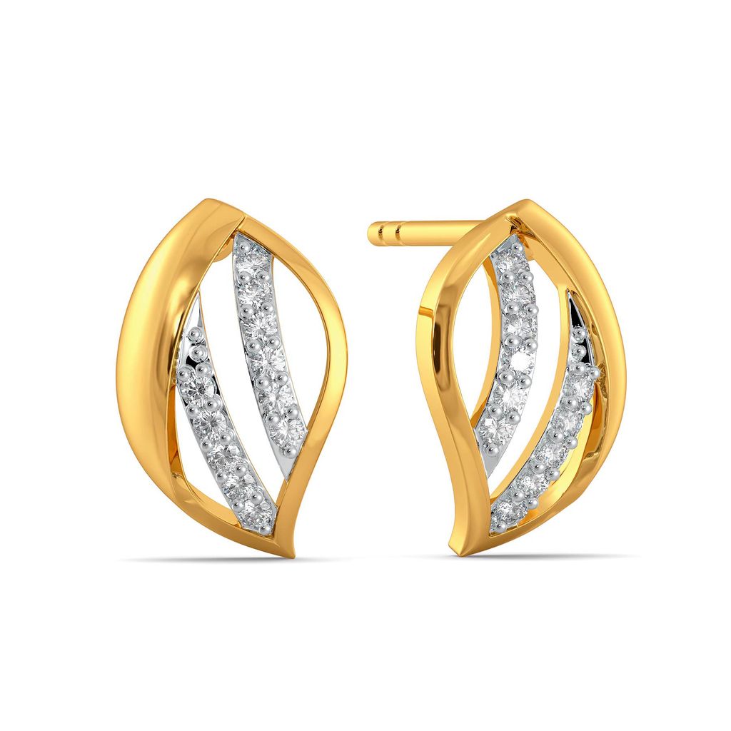 Happy Go Lily Diamond Earrings