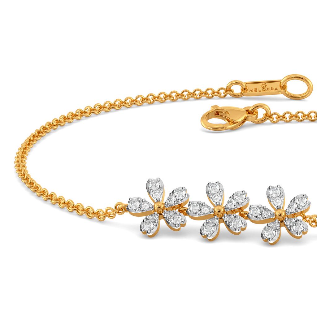 Floral Feels Diamond Bracelets