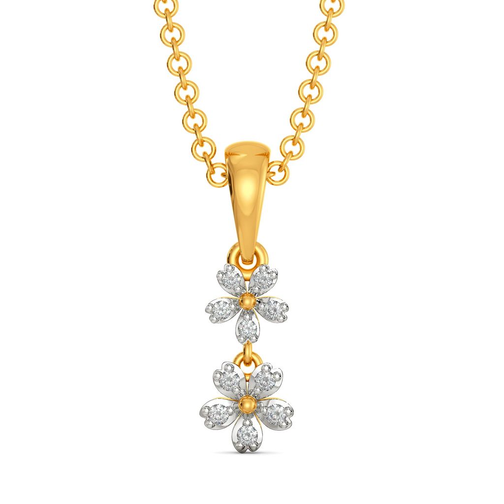 Floral Feels Diamond Pendants