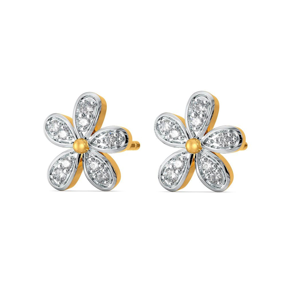 Magnolia Muse Diamond Earrings