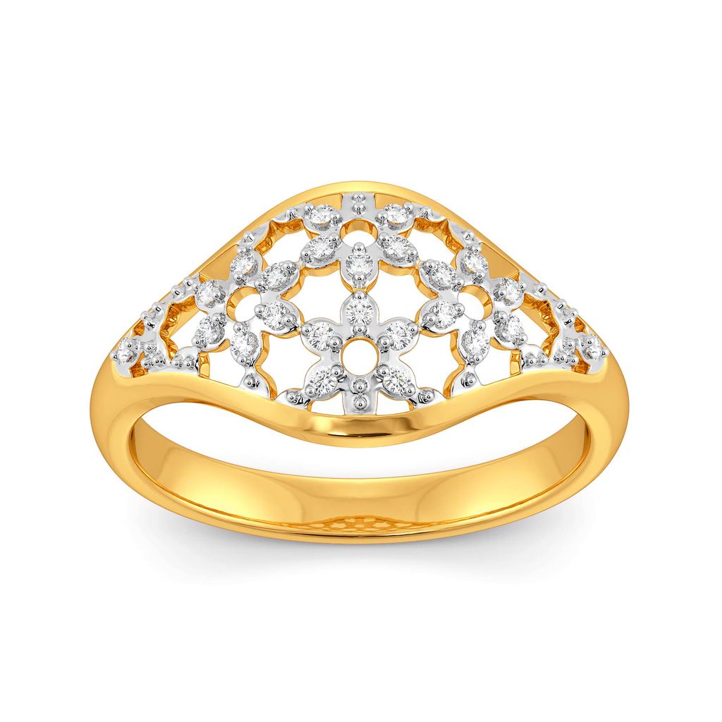 Lace Unlocked Diamond Rings