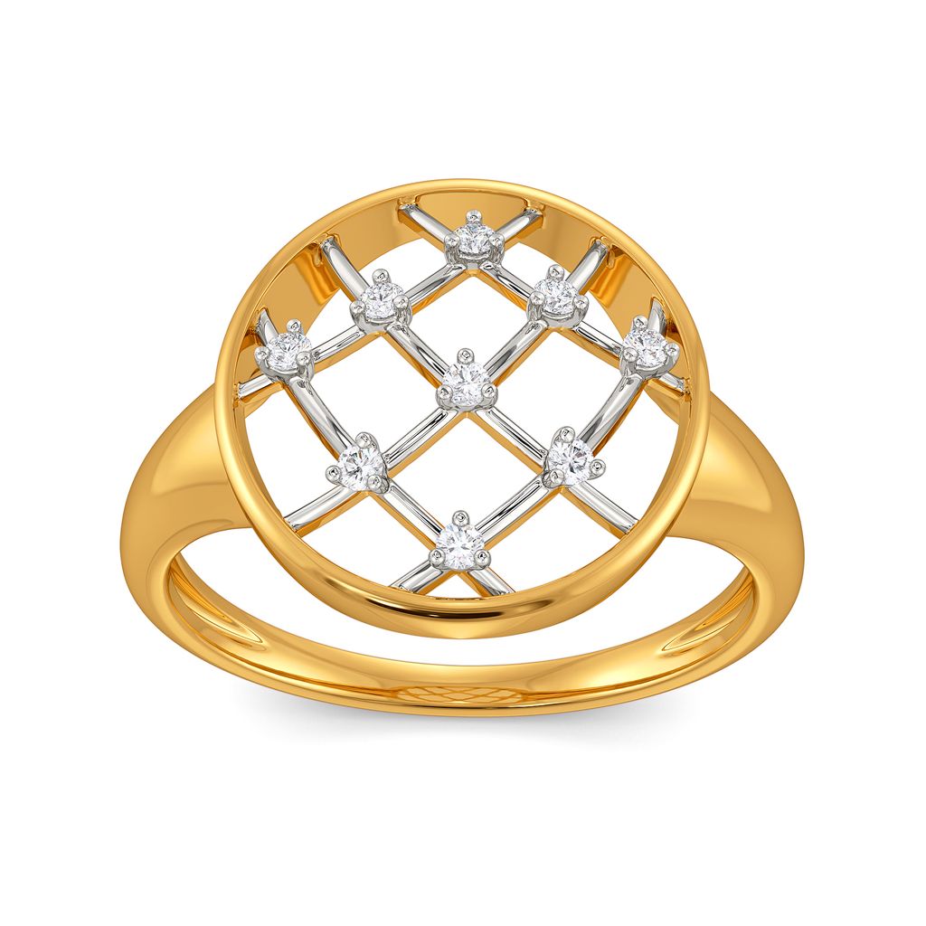 Crochet Nets Diamond Rings