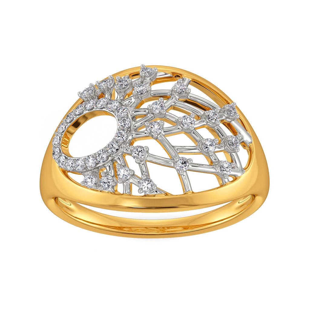 Two to Loops Diamond Rings