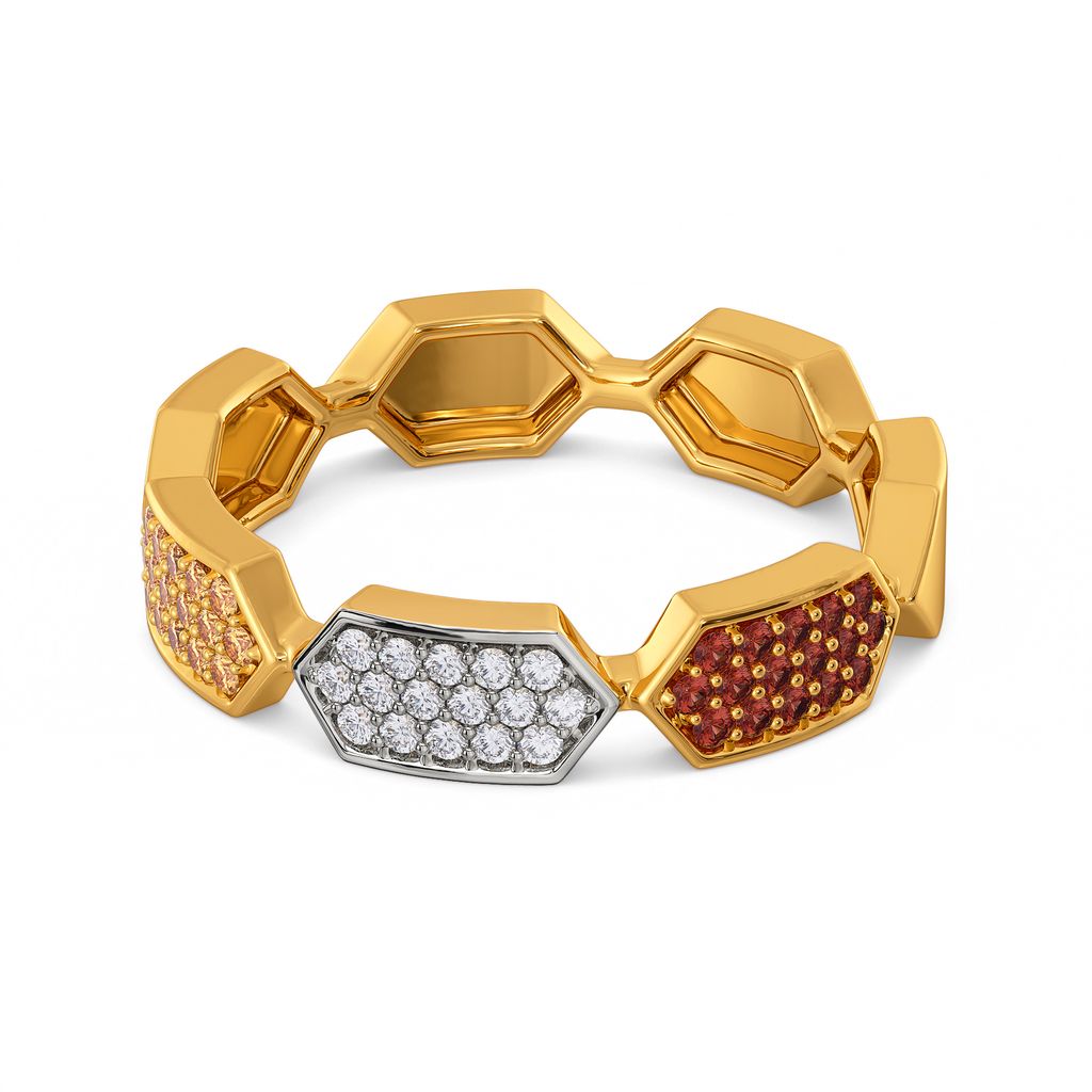 Colour Crowd Diamond Rings