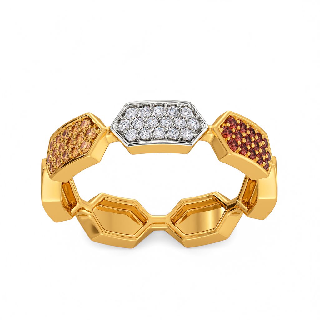 Colour Crowd Diamond Rings