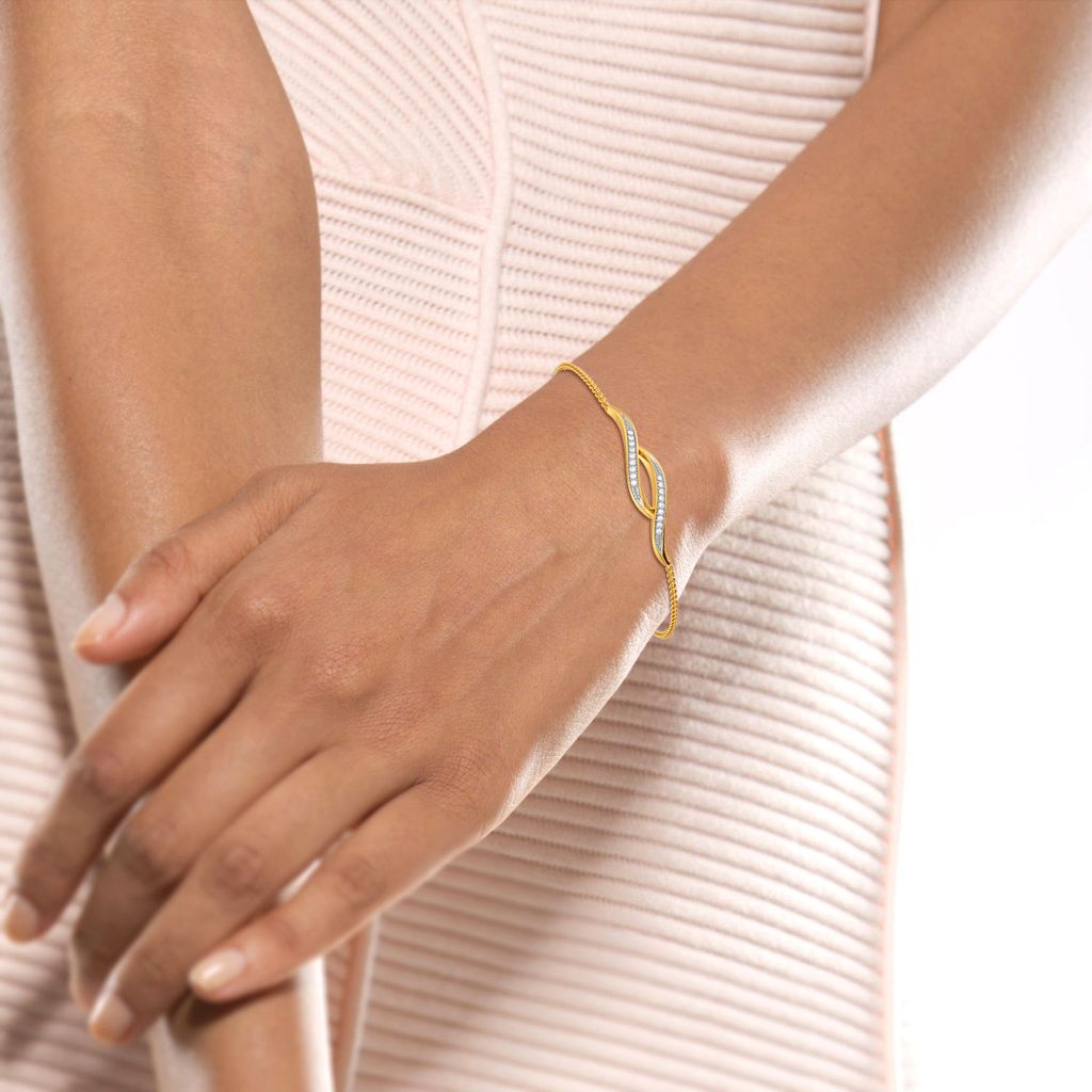 French Madame Diamond Bracelets