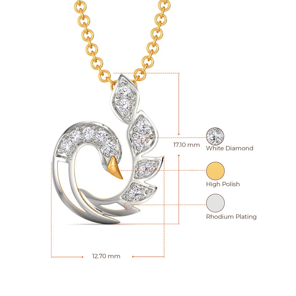 White Soiree Diamond Pendants
