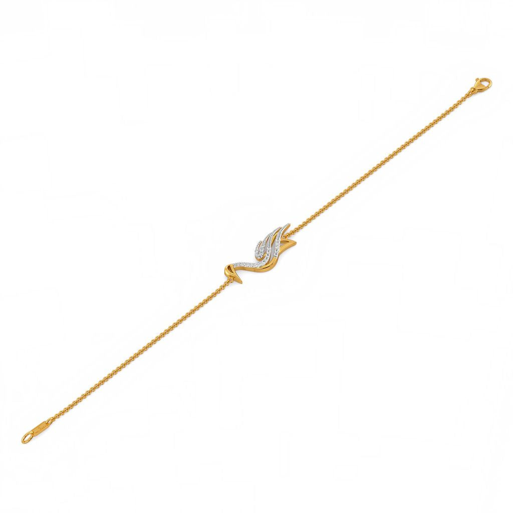 Swan Serenity Diamond Bracelets