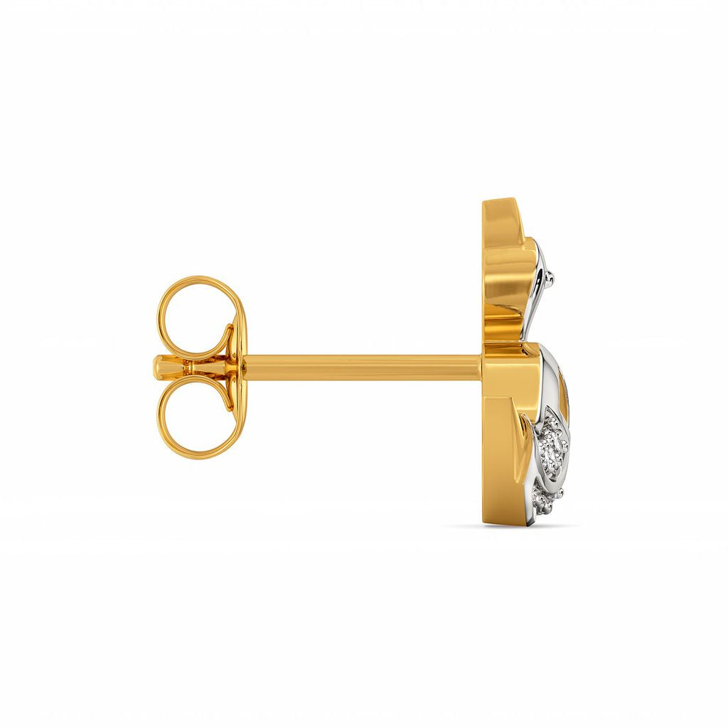 Swan Serenity Diamond Earrings